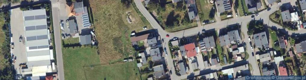 Zdjęcie satelitarne Brzozowa ul.