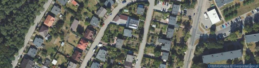 Zdjęcie satelitarne Brzozowa ul.