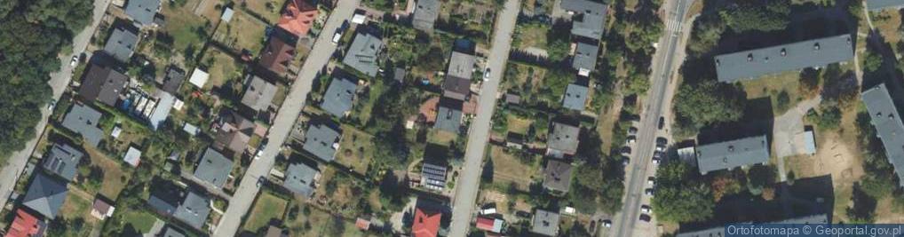 Zdjęcie satelitarne Brzozowa ul.