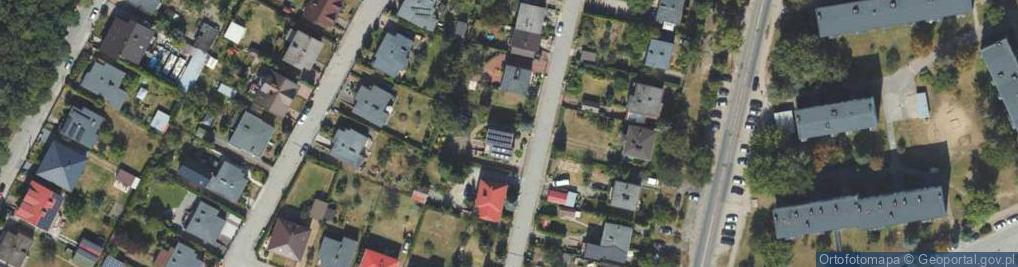 Zdjęcie satelitarne Brzozowa ul.