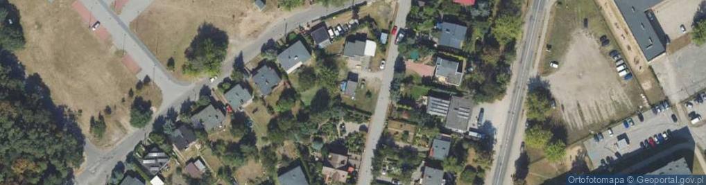 Zdjęcie satelitarne Brzozowa ul.