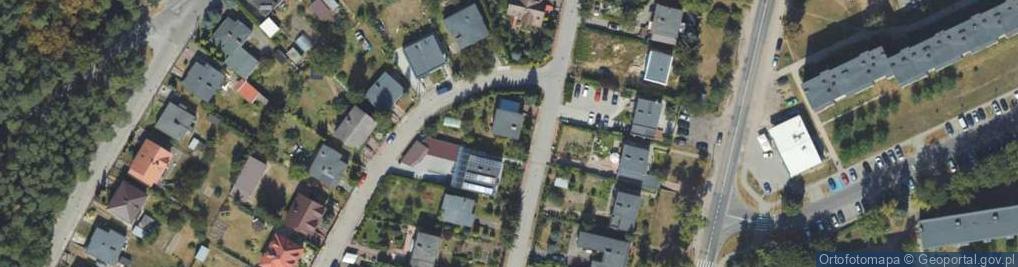 Zdjęcie satelitarne Brzozowa ul.