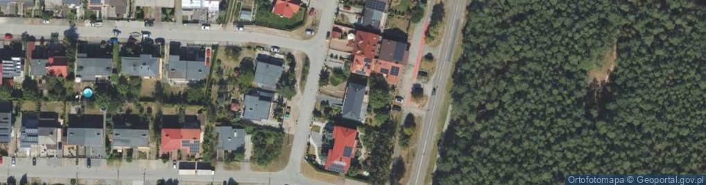 Zdjęcie satelitarne Brzozowa ul.