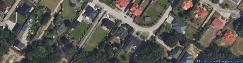 Zdjęcie satelitarne Brzozowa ul.