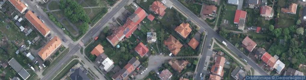 Zdjęcie satelitarne Brzozowa ul.