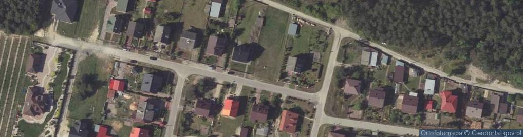 Zdjęcie satelitarne Brzozowa ul.