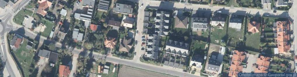 Zdjęcie satelitarne Brzozowa ul.