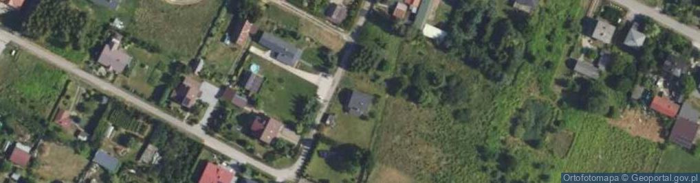 Zdjęcie satelitarne Brzozowa ul.