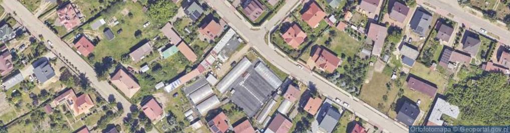 Zdjęcie satelitarne Brzozowa ul.