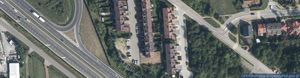 Zdjęcie satelitarne Brzozowa ul.