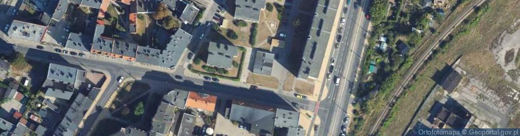 Zdjęcie satelitarne Brzeźna ul.