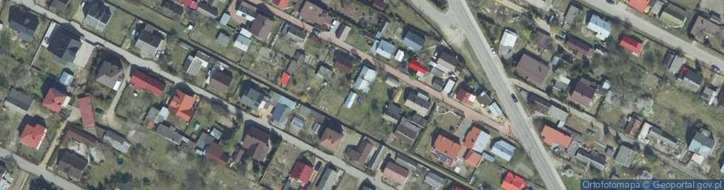 Zdjęcie satelitarne Brylantowa ul.