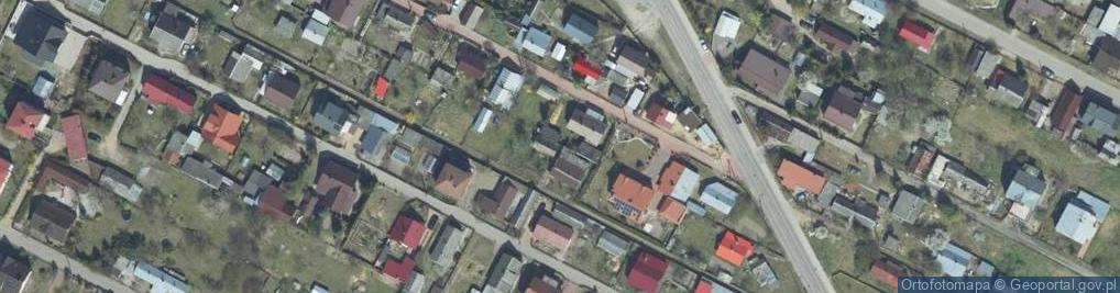 Zdjęcie satelitarne Brylantowa ul.