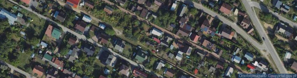 Zdjęcie satelitarne Brylantowa ul.