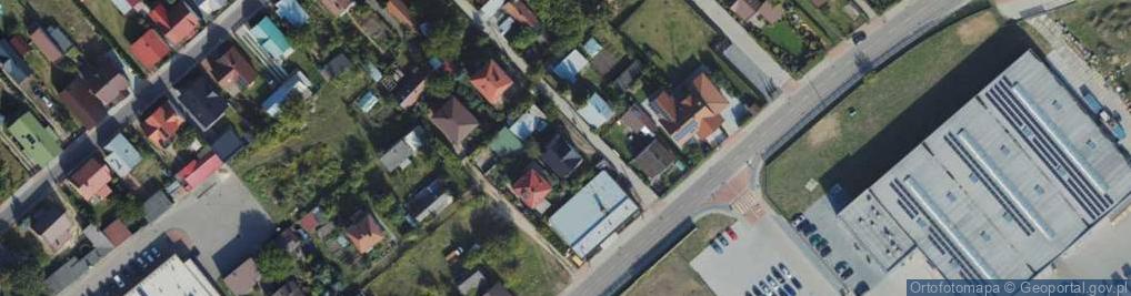 Zdjęcie satelitarne Brzozowa ul.