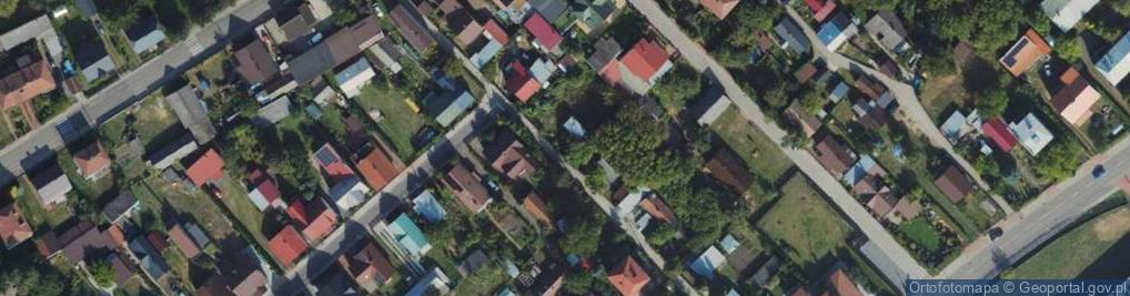 Zdjęcie satelitarne Brzozowa ul.