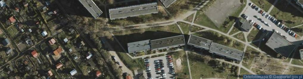 Zdjęcie satelitarne Brata Alberta ul.
