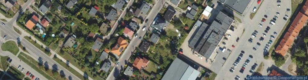 Zdjęcie satelitarne Brodnicka ul.