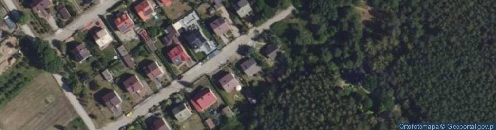 Zdjęcie satelitarne Brzozowa ul.