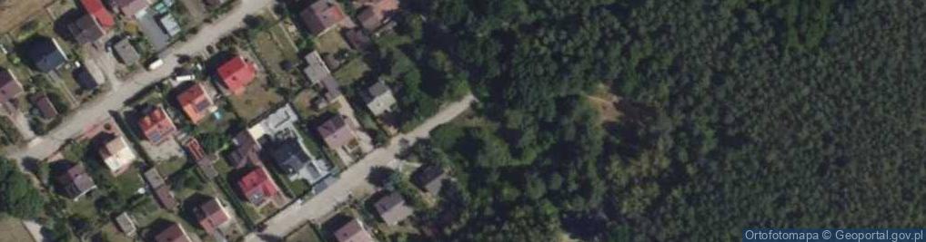 Zdjęcie satelitarne Brzozowa ul.