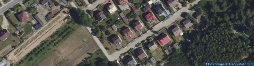 Zdjęcie satelitarne Brzozowa ul.
