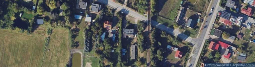 Zdjęcie satelitarne Brudzyńska ul.