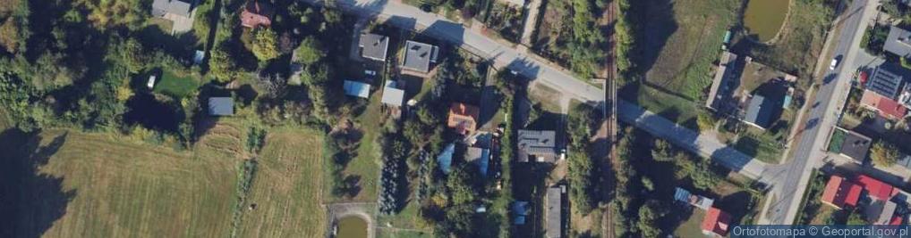 Zdjęcie satelitarne Brudzyńska ul.
