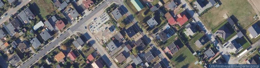Zdjęcie satelitarne Brzozowa ul.