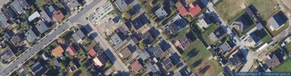 Zdjęcie satelitarne Brzozowa ul.
