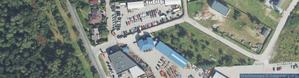Zdjęcie satelitarne Brzozowa ul.