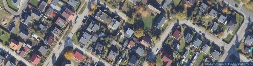 Zdjęcie satelitarne Brzozowa ul.