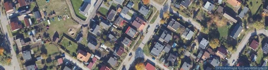 Zdjęcie satelitarne Brzozowa ul.
