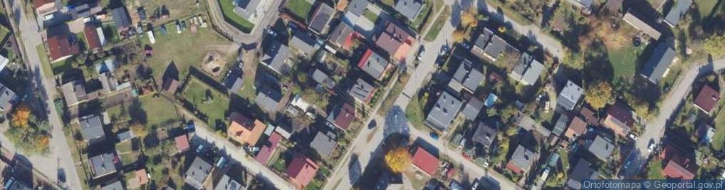 Zdjęcie satelitarne Brzozowa ul.