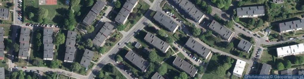 Zdjęcie satelitarne Brzechwy Jana ul.