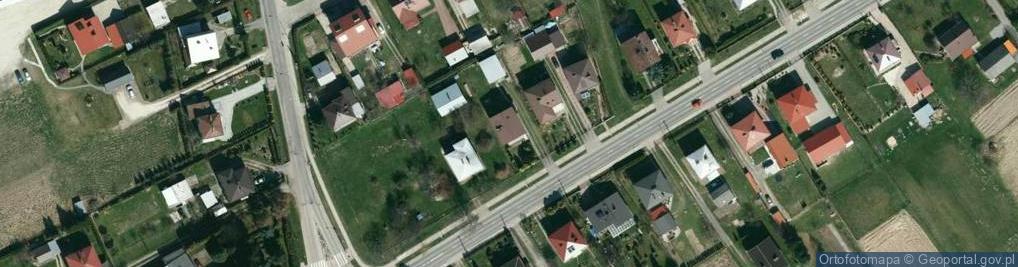 Zdjęcie satelitarne Brzozowa ul.