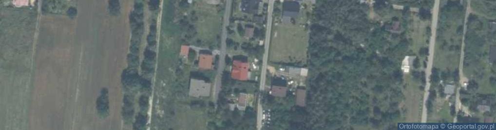 Zdjęcie satelitarne Brzozowa ul.