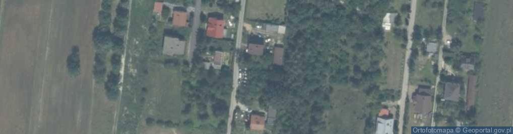 Zdjęcie satelitarne Brzozowa ul.