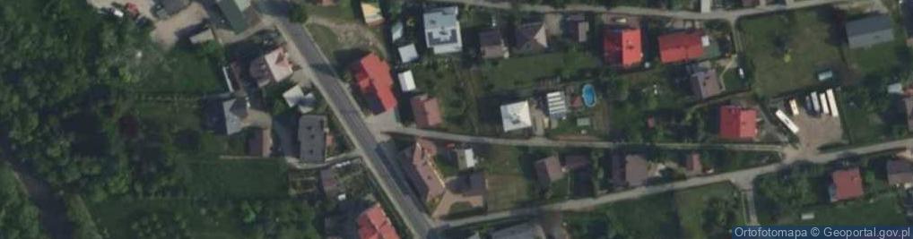 Zdjęcie satelitarne Brzozowa ul.