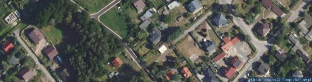 Zdjęcie satelitarne Brzozowa ul.