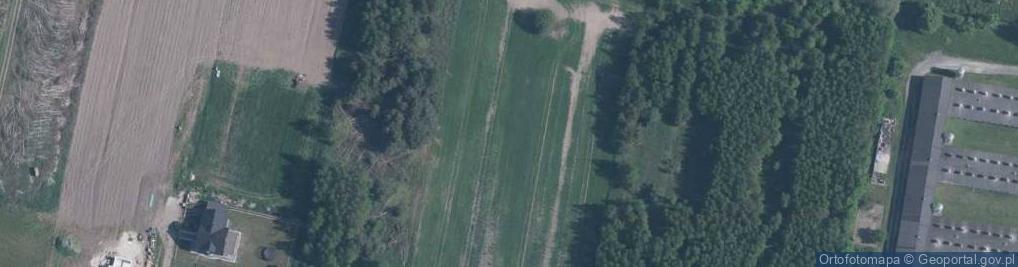 Zdjęcie satelitarne Brzozowy Zaułek ul.