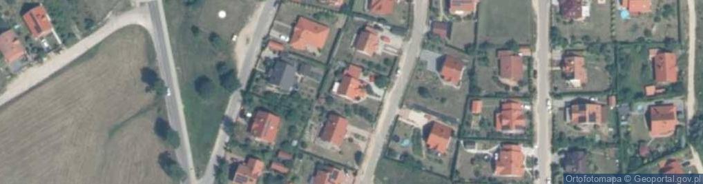 Zdjęcie satelitarne Brzozowa ul.