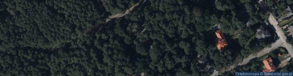 Zdjęcie satelitarne Brücknera ul.