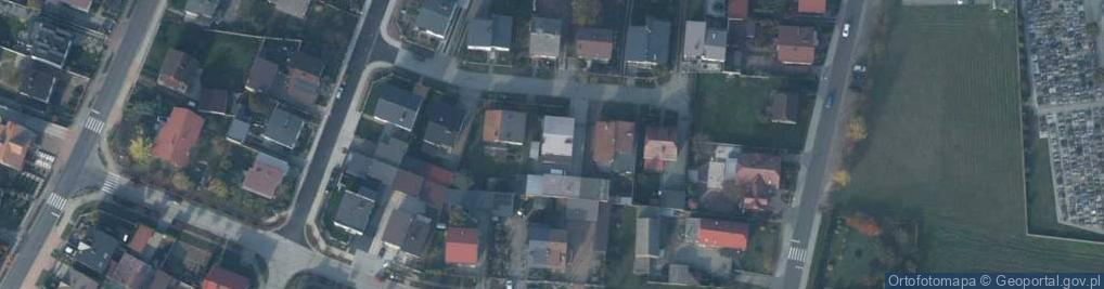 Zdjęcie satelitarne Brzozowa ul.