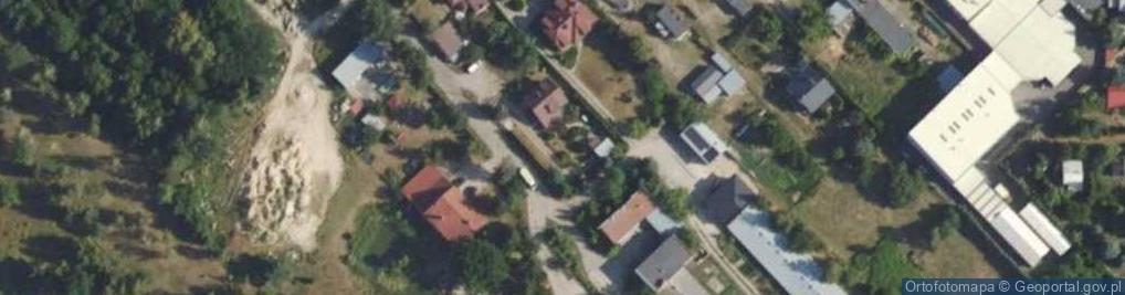 Zdjęcie satelitarne Brzozowa ul.