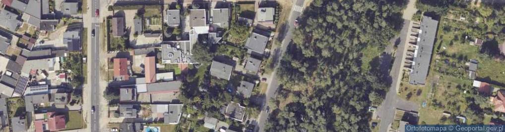 Zdjęcie satelitarne Brzozowa ul.