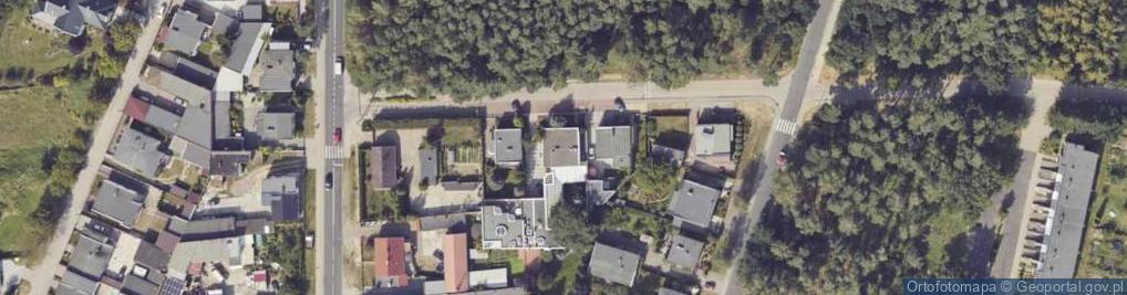 Zdjęcie satelitarne Brzozowa ul.