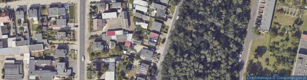 Zdjęcie satelitarne Brzozowa ul.