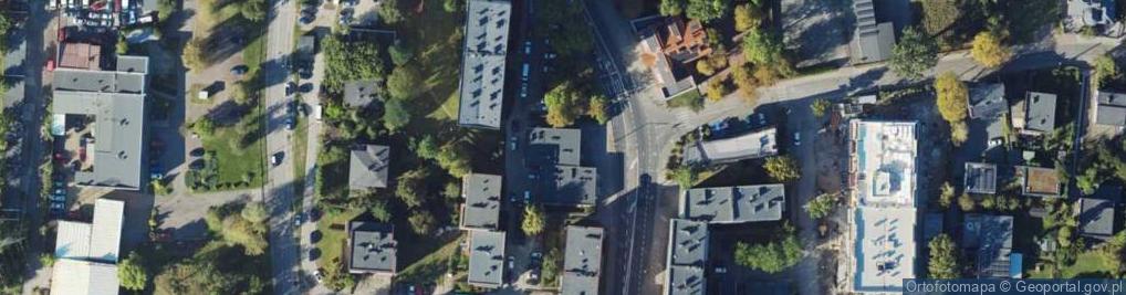 Zdjęcie satelitarne Brynowska ul.