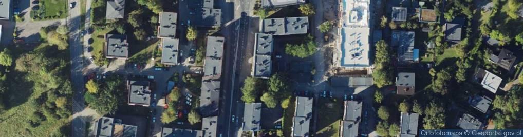 Zdjęcie satelitarne Brynowska ul.