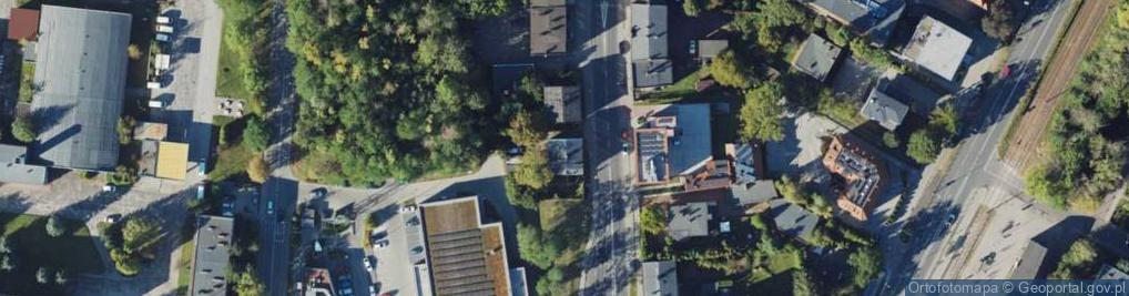 Zdjęcie satelitarne Brynowska ul.